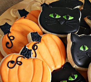 "Страшное печенье" на Хеллоуин