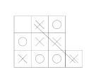 квадрат для крестиков-ноликов 3х3+1 клетка
